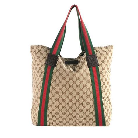 gucci gg logo north south tote